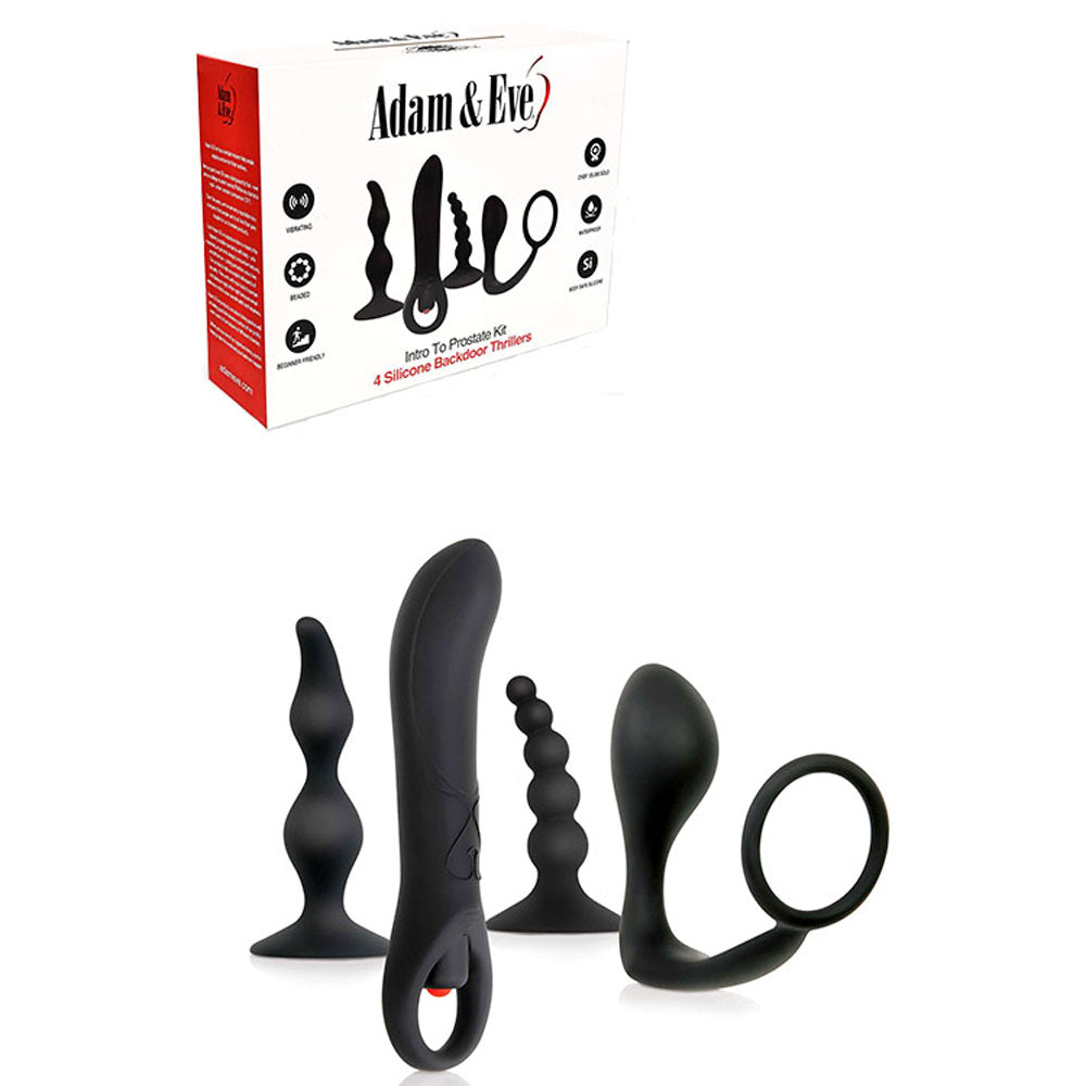 Adam & Eve Intro to Prostate Kit – 4-Piece Prostate Toy Kit Secondary image