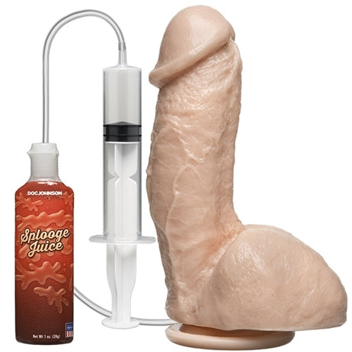 Realistic Squirting Dildo With Lifelike Texture – Realistic Waterproof Dildo Beige Flesh Pink > Dildos > Squirting Dildos
