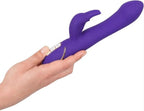 Vibe Couture Rabbit Esquire Purple Silicone Vibrator 22cm Dual Stimulation > Vibrators > Ladies > Rabbit