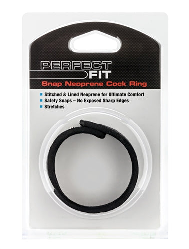 Neoprene Snap Cockrings – Adjustable Soft Neoprene Cockrings Secondary image