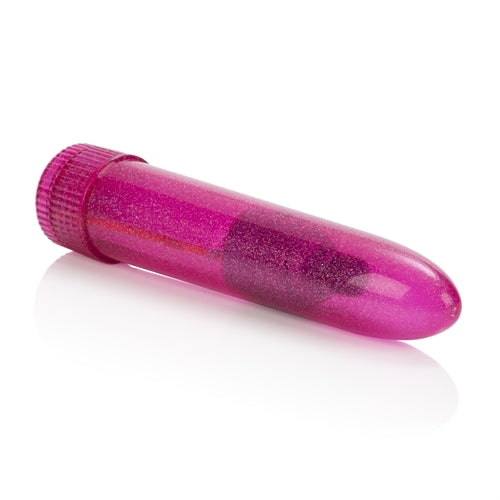 Shane's World Sparkle Vibe Pink 4.5 Inch Compact Multi-Speed Vibrator with Glitter Finish Vibrators - G Spot