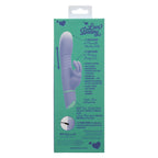 Love Bunny Thrusting Bunny Purple 7.5 Inch Dual Stimulator Vibrator > Vibrators > Ladies > Rabbit