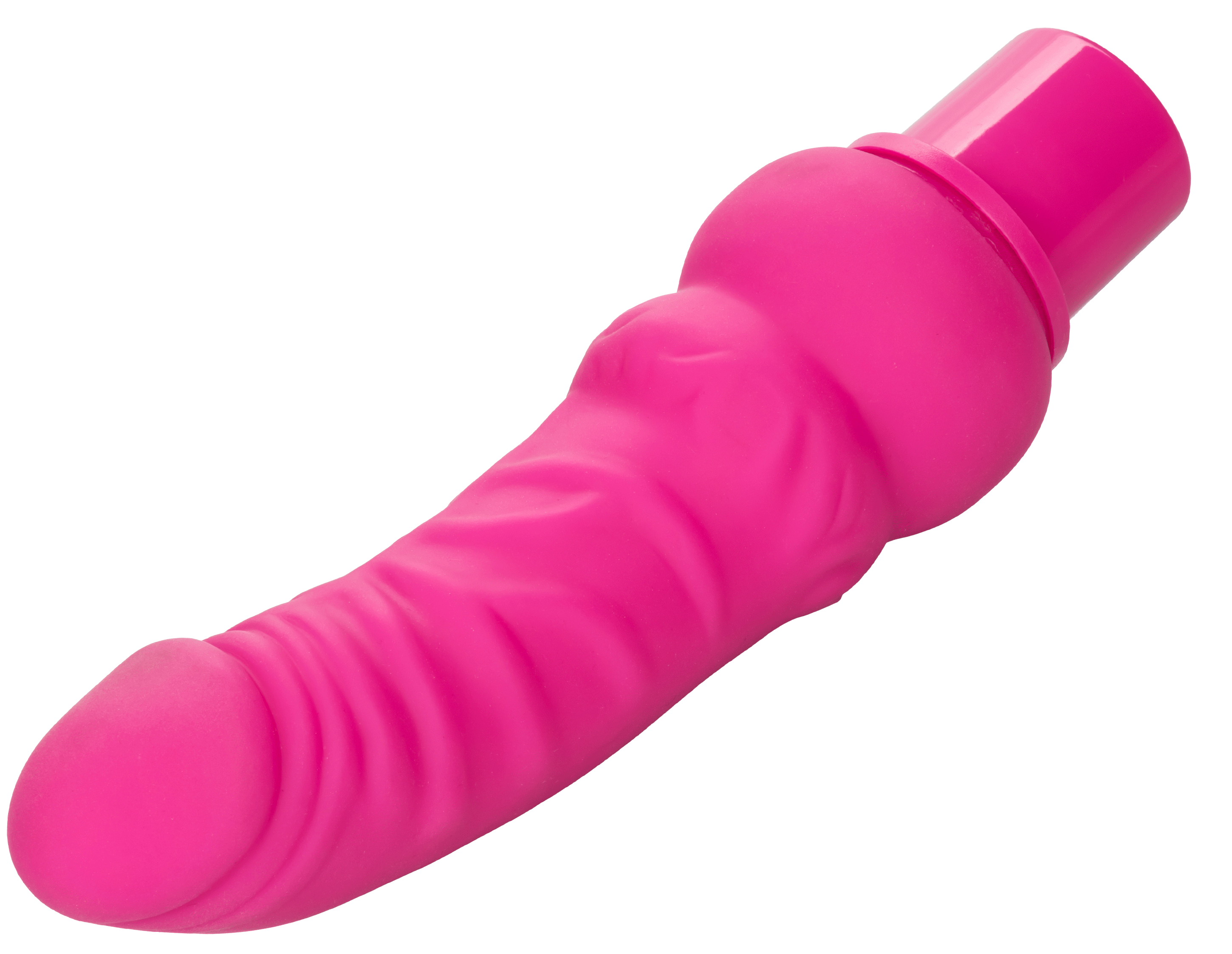 Power Stud Curvy Vibrator Pink Flexible Silicone 12 Functions Waterproof > Vibrators > Realistic Vibrators