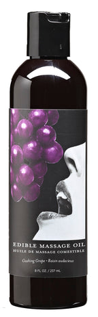 Edible Massage Oil Gushing Grape Flavored 237ml Bottle Default Title > Essentials > Massage Oil
