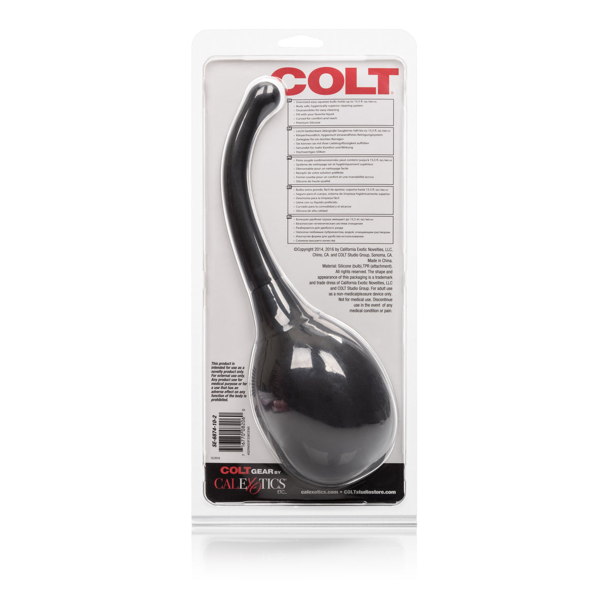 Colt Bum Buddy – Silicone Anal Douche Cleaning System with 15.5 fl oz Capacity > Essentials > Douches