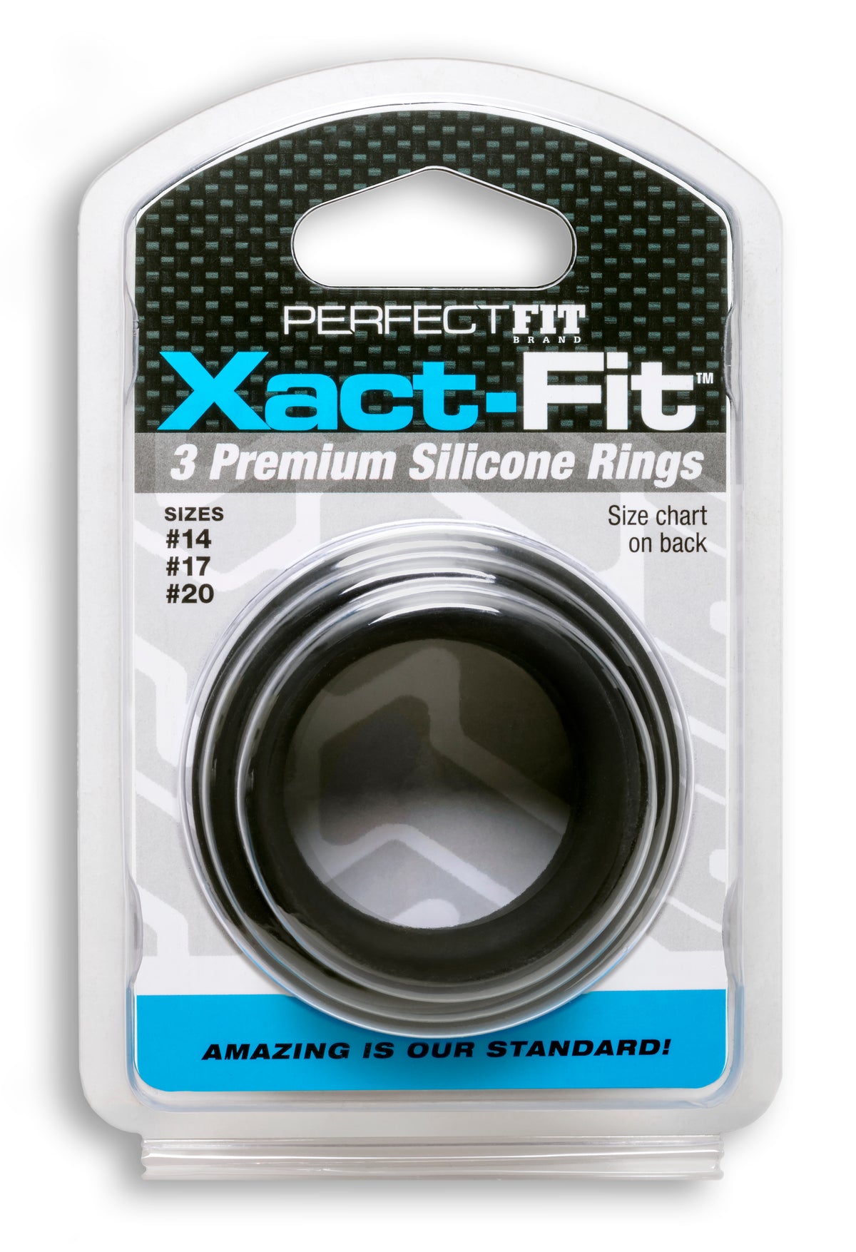 Perfect Fit XactFit Cock Ring – Precision Sizing 1.4, 1.7, 2.0 Inches Cock Ring > Cock Ring > Adjustable
