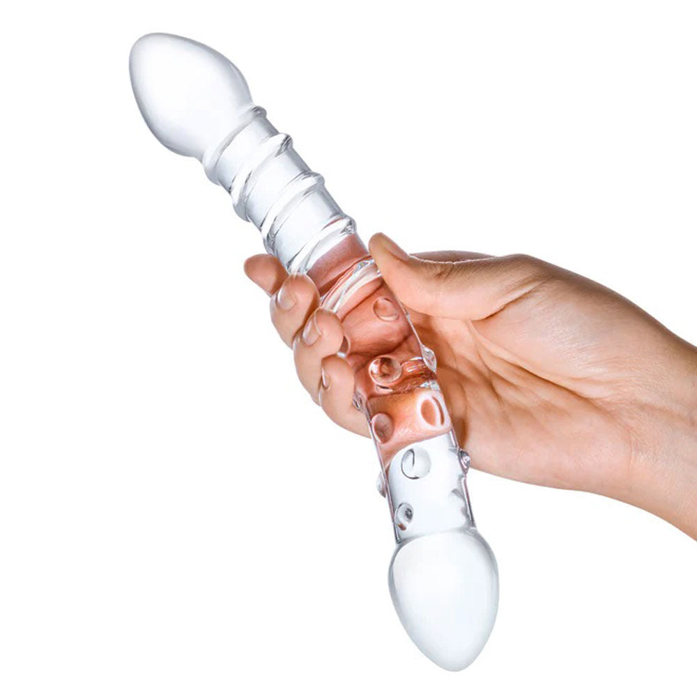Double Trouble Glass Dildo – Dual-Ended Glass Dildo > Glass > Dildos Main image