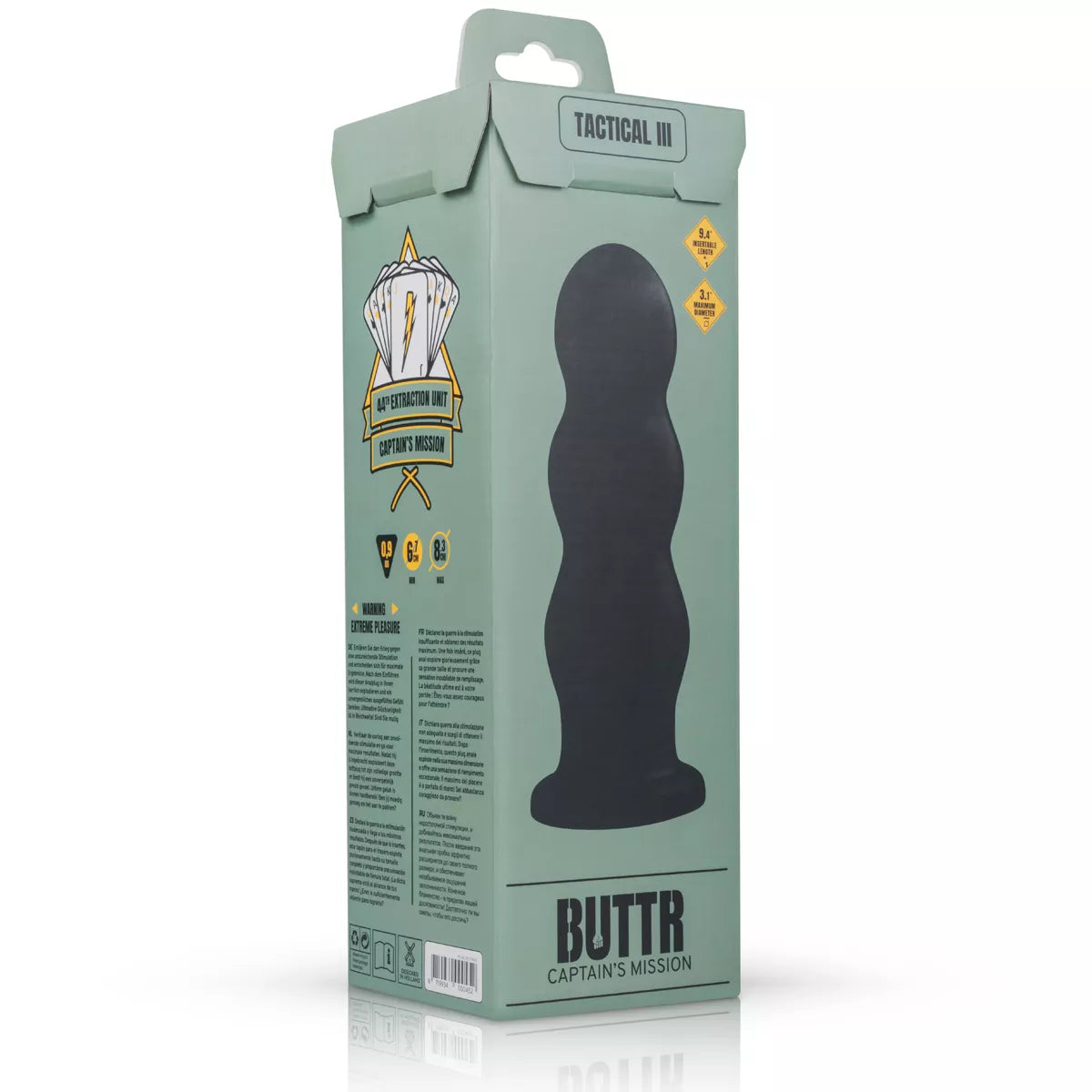Buttr Tactical III XXL 24.9 cm > Anal Range > Butt Plugs