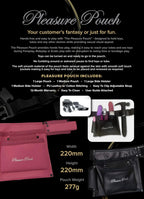 Love Hamma Black Pleasure Pouch Adjustable Hands-Free Storage Belt > Clothes > Unisex Leather