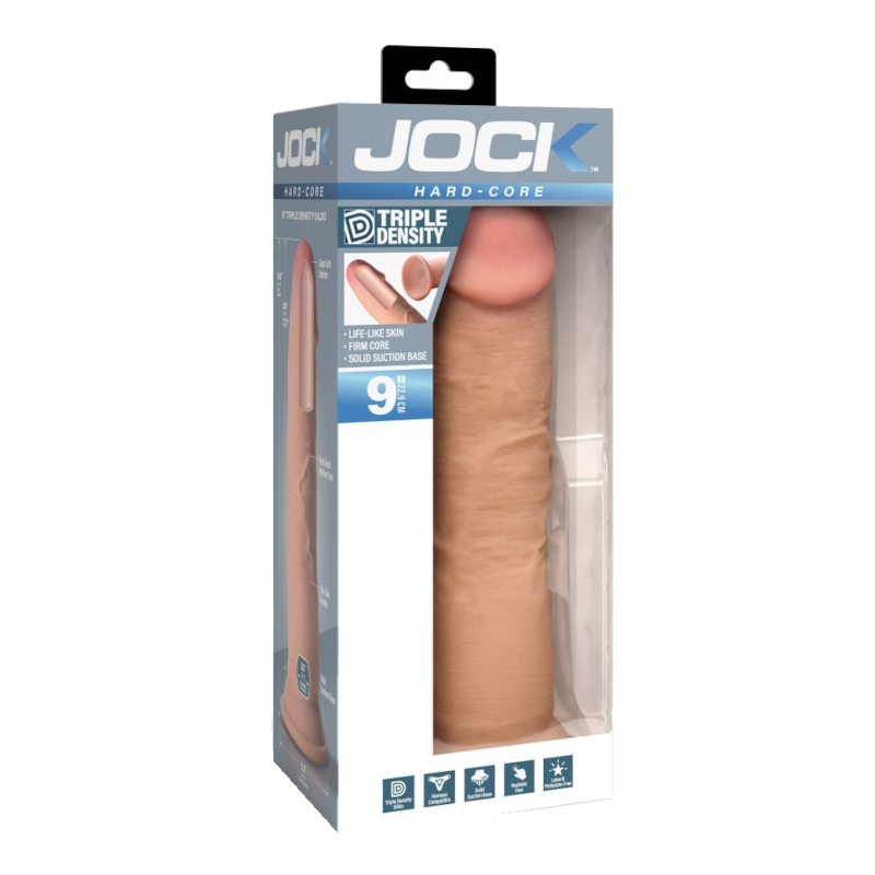 Curve Toys | JOCK Hard-Core 9 Triple Density Dildo