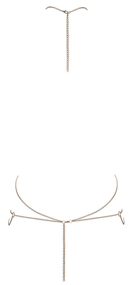 Cottelli Body Chain with Hologram Gems – Glamorous Body Jewelry Accessory > Clothes > Body Jewellery (Non Piercing)