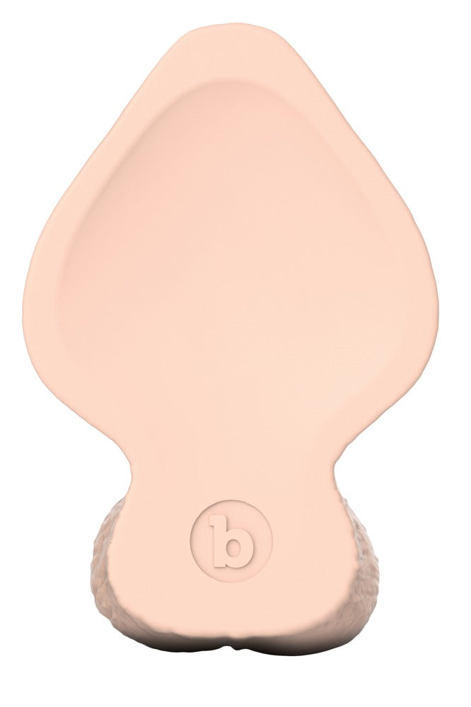 b-Vibe Slipskin Realistic Silicone Dildo 6 Inch Girthy Cream > Dildos > Realistic Dildos
