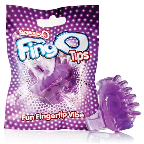 FingO Tips – Disposable Waterproof Mini Vibrator for Fingertips Purple > Vibrators > Finger Vibrators