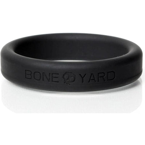 Boneyard Silicone Ring 45mm in Black - Comfortable and Durable COCK RINGS