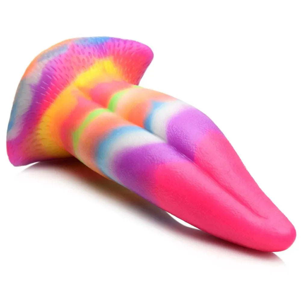 Creature Cocks Unicorn Tongue Glow-in-the-Dark Silicone Dildo > Dildos > Fantasy