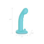 Pegasus 6 Inch Remote Control Ripple P-Spot G-Spot Silicone Peg with Harness in Blue > Dildos > Strap On Harnesses