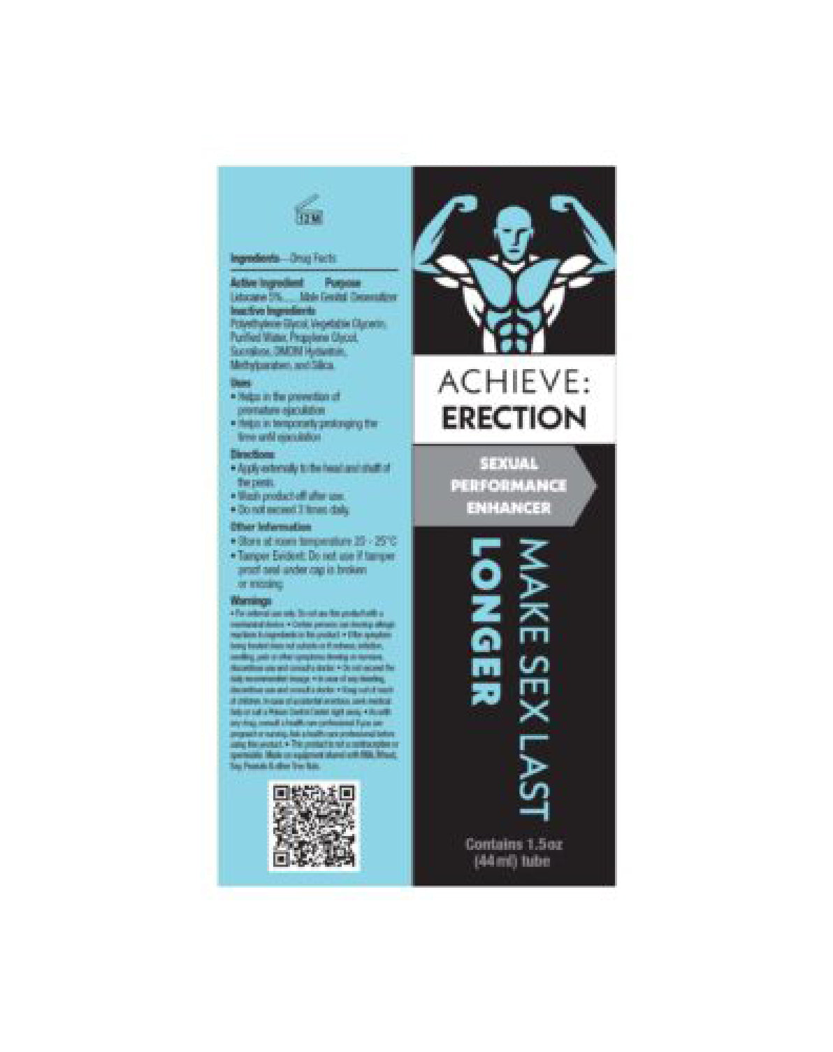 Achieve: Erection - Ultimate Performance Formula 60 Capsules Default Title ENHANCERS