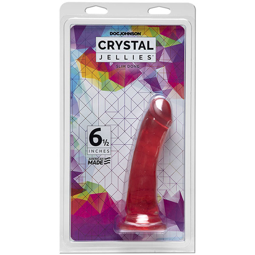 Slim Dong 6.5 in Pink - Smooth and Realistic Design Pink > Dildos > Slim Dildos