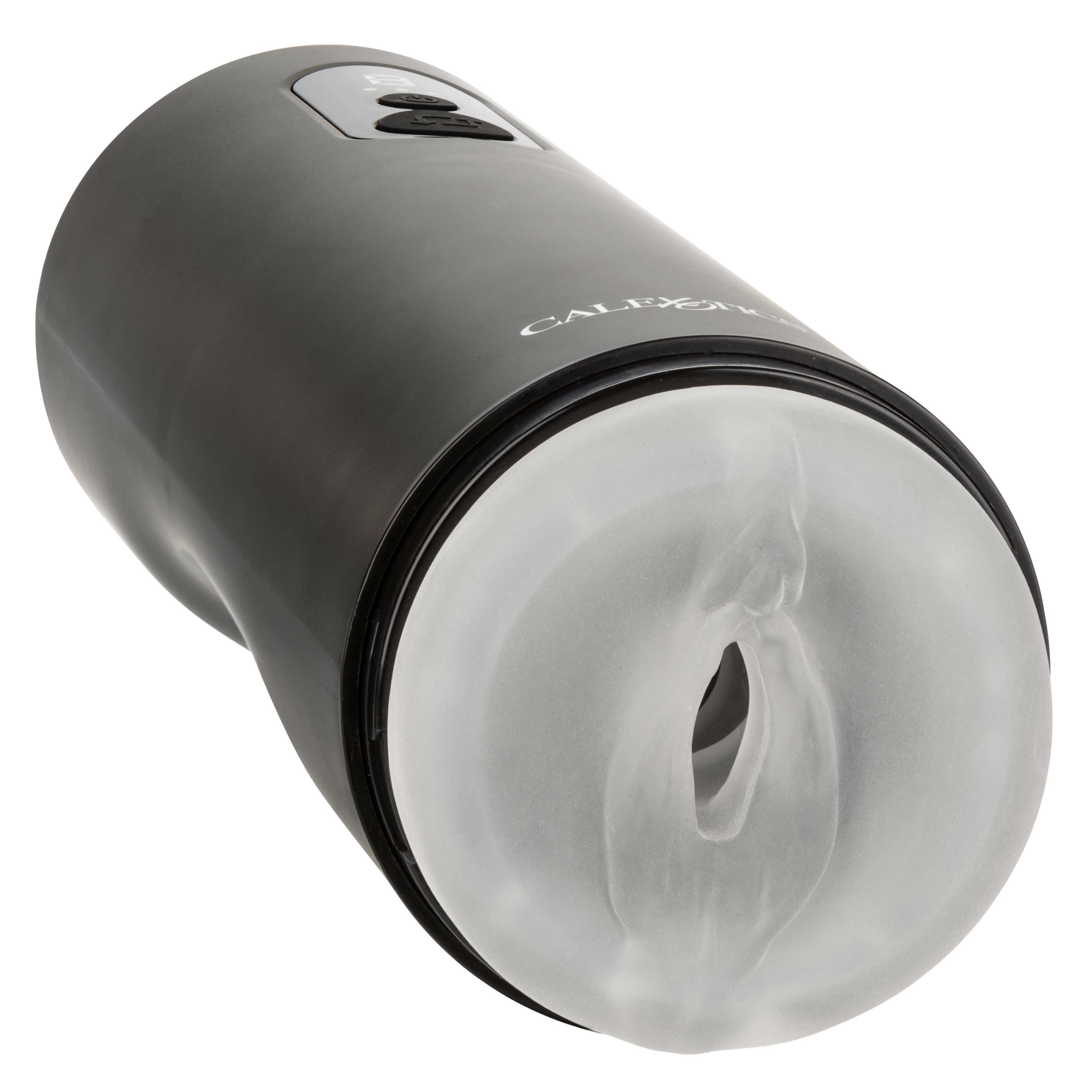 Bionic Thrusting Masturbator Black with Ultra-Soft Sleeve and Seven Thrusting Functions > Sex Toys For Men > Masturbators Premium