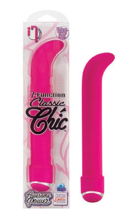 7 Function Classic Chic G-Spot Massager Pink 6.25 Inch Vibrators - G Spot