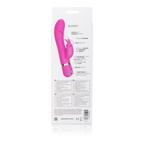 Spellbound Bunny Pink Vibrator 4.5 Inch Dual Motor Silicone Waterproof Massager > Vibrators > Ladies > Rabbit