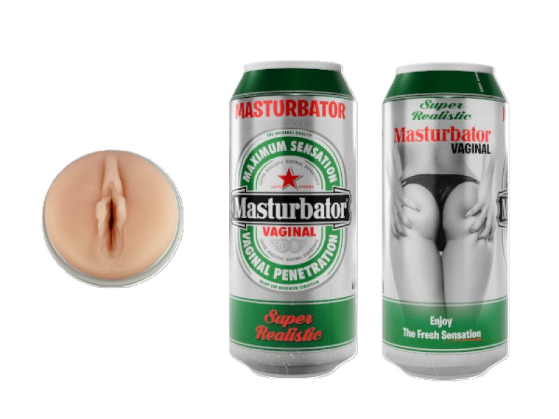 Alive Heineken Vagina II – Masturbator Default Title > Sex Toys For Men > Masturbators > Fantasy