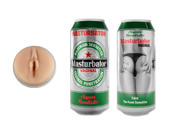 Alive Sc Masturbator Heineken Vagina II Super Realistic Pleasure Device Default Title Strokers - Manual