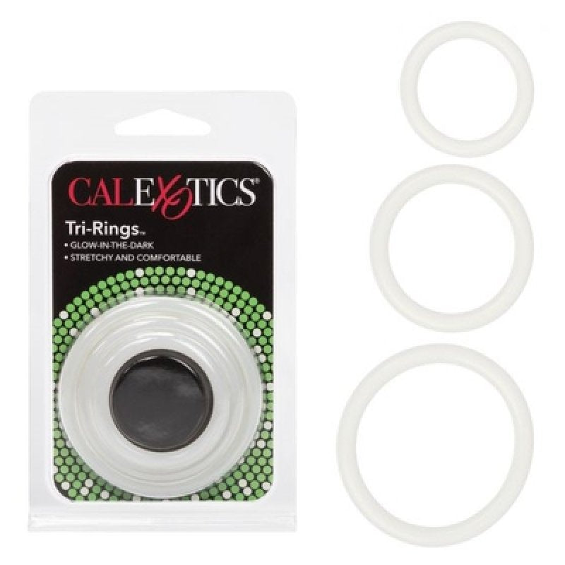 Tri-Rings Glow In The Dark – Erection Enhancer Rings 4cm - 6cm