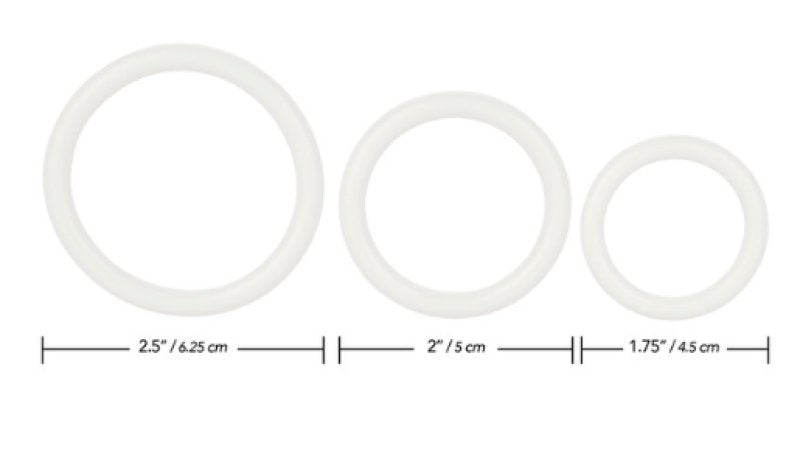 Tri-Rings Glow In The Dark – Erection Enhancer Rings 4cm - 6cm