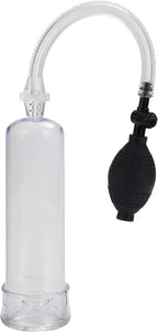 His Enlargement Kit Clear Penis Pump with Silicone Enhancers and Support Cages