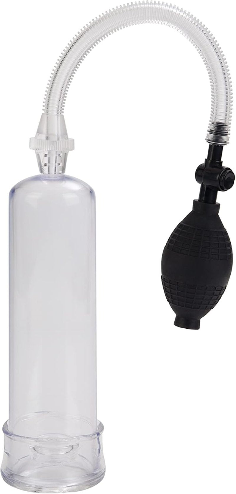 His Enlargement Kit Clear Penis Pump with Silicone Enhancers and Support Cages
