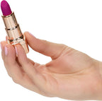 Hide and Play Lipstick Mini Massager Vibrator Purple Waterproof Rechargeable
