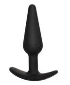 Boundless Slim Plug – Flexible Silicone Pull Handle 3 Inch Butt Plug Black > Anal Range > Butt Plugs