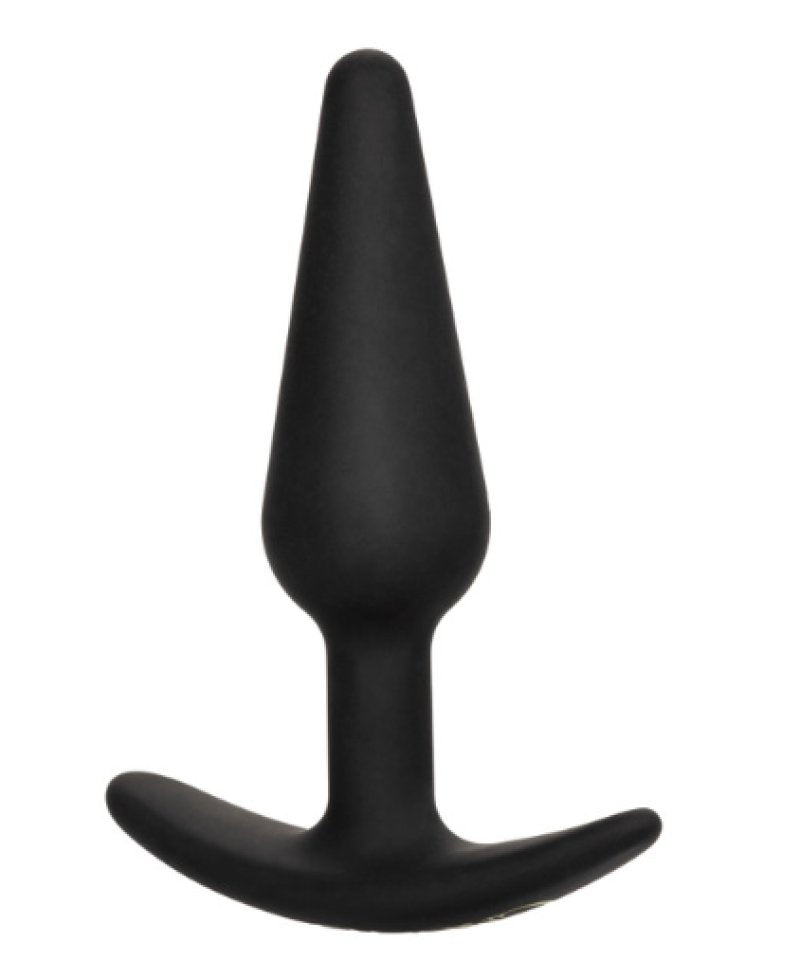 Boundless Slim Plug – Flexible Silicone Pull Handle 3 Inch Butt Plug Black > Anal Range > Butt Plugs