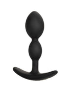 Boundless 2X Teardrop Plug Black Flexible Silicone 2 Bulb Size > Anal Range > Butt Plugs
