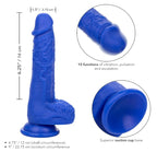 Admiral 7 Inch Vibrating Sailor Soft Liquid Silicone Dong with Suction Cup Base and Battery > Vibrators > Realistic Vibrators