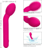 Bliss Liquid Silicone Mini Tulip Pink G-Spot Stimulator with 10 Vibration Speeds > Sex Toys For Ladies > G-Spot Vibrators