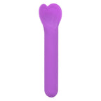 Bliss Liquid Silicone Lover Purple Heart Shaped Mini Vibrator Waterproof > Vibrators > Standard Vibrators