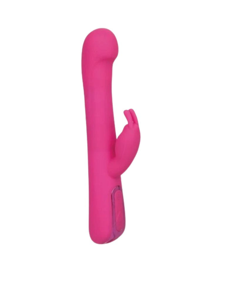 Jack Rabbit Elite Beaded G Rabbit Vibrator in Pink with Dual Stimulation and Rotating Action