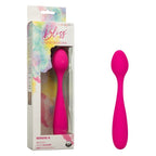 Bliss Liquid Silicone Bendie G Vibrator with 10 Speeds Pink > Sex Toys For Ladies > G-Spot Vibrators