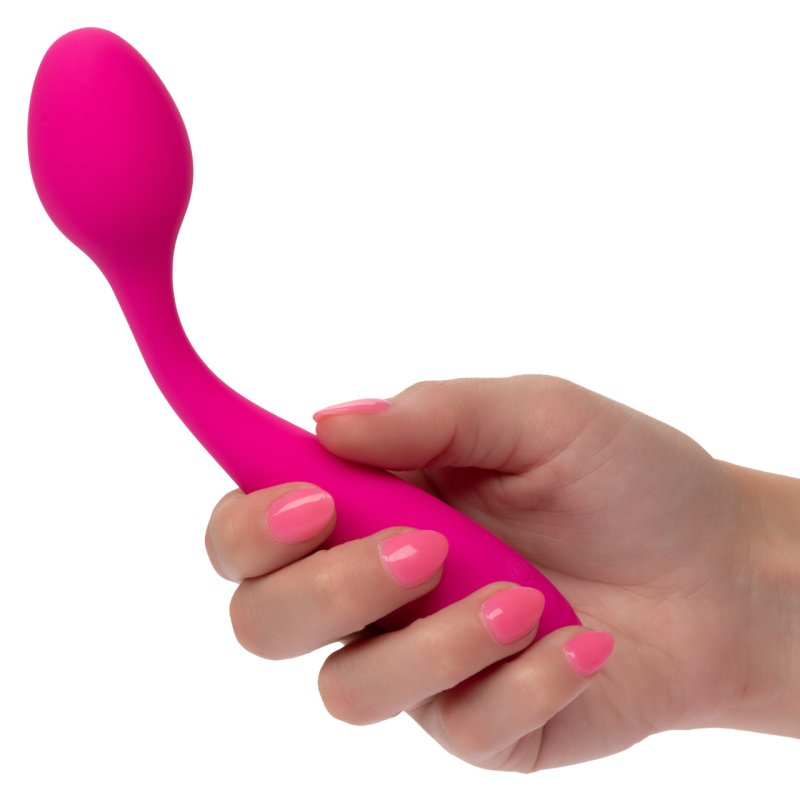 Bliss Liquid Silicone Bendie G Vibrator with 10 Speeds Pink Secondary image