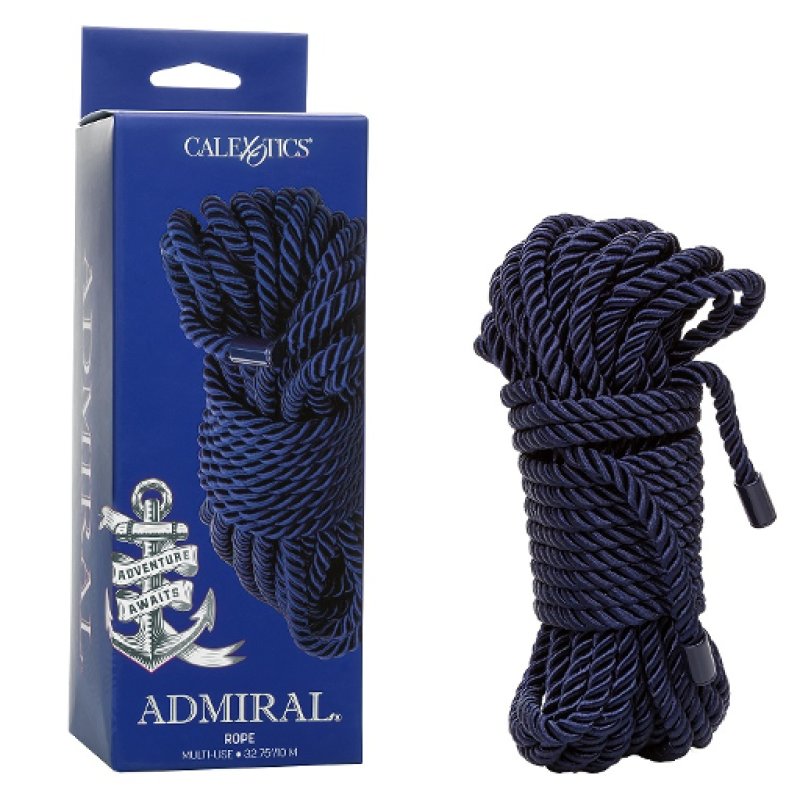 Admiral Rope 32.75 Feet / 10 Meters Navy Blue Multi-Purpose Body-Safe Rope > Bondage Gear > Rope