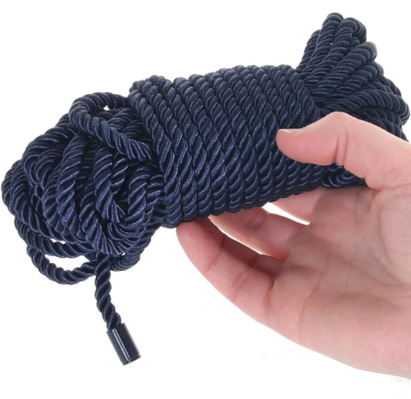 Admiral Rope 32.75 Feet / 10 Meters Navy Blue Multi-Purpose Body-Safe Rope Secondary image