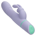 Love Bunny Thrusting Bunny Purple 7.5 Inch Dual Stimulator Vibrator > Vibrators > Ladies > Rabbit
