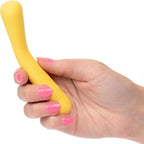 Boundless Mini Flexiwand Yellow Liquid Silicone Flexible Mini Massager Waterproof