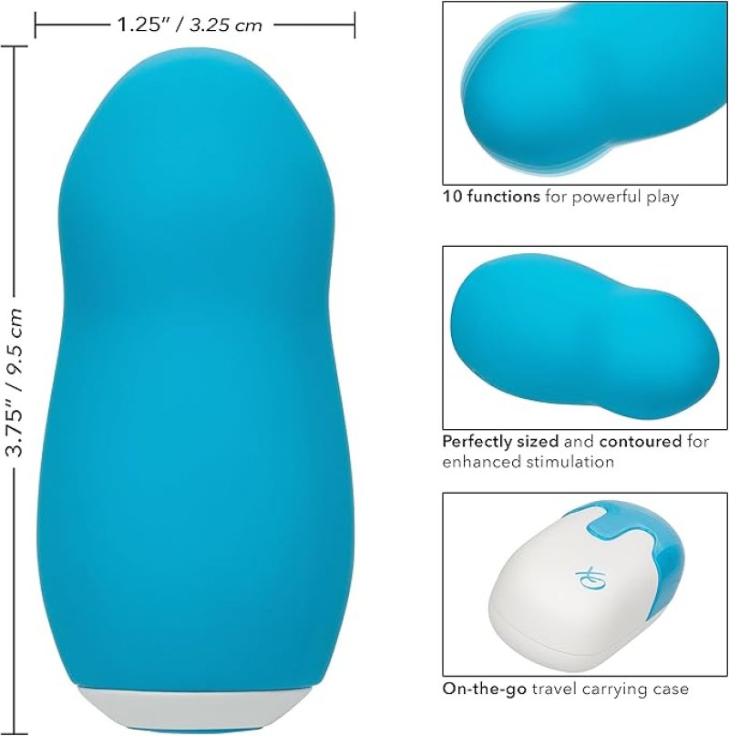 Sugar Dream – Compact Contoured Stimulator with Travel Case