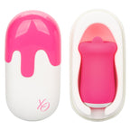 Sugar Craze – Flickering Tongue Stimulator with Travel Case Compact Vibrator
