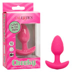 Cheeky Vibrating Glow in the Dark Butt Plug