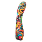 Hype Ridg'd G Colorful Graffiti Silicone G-Spot Vibrator Waterproof > Sex Toys For Ladies > G-Spot Vibrators