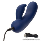 Cashmere Silk Bunny Vibrator with Dual Motors and Waterproof Design
